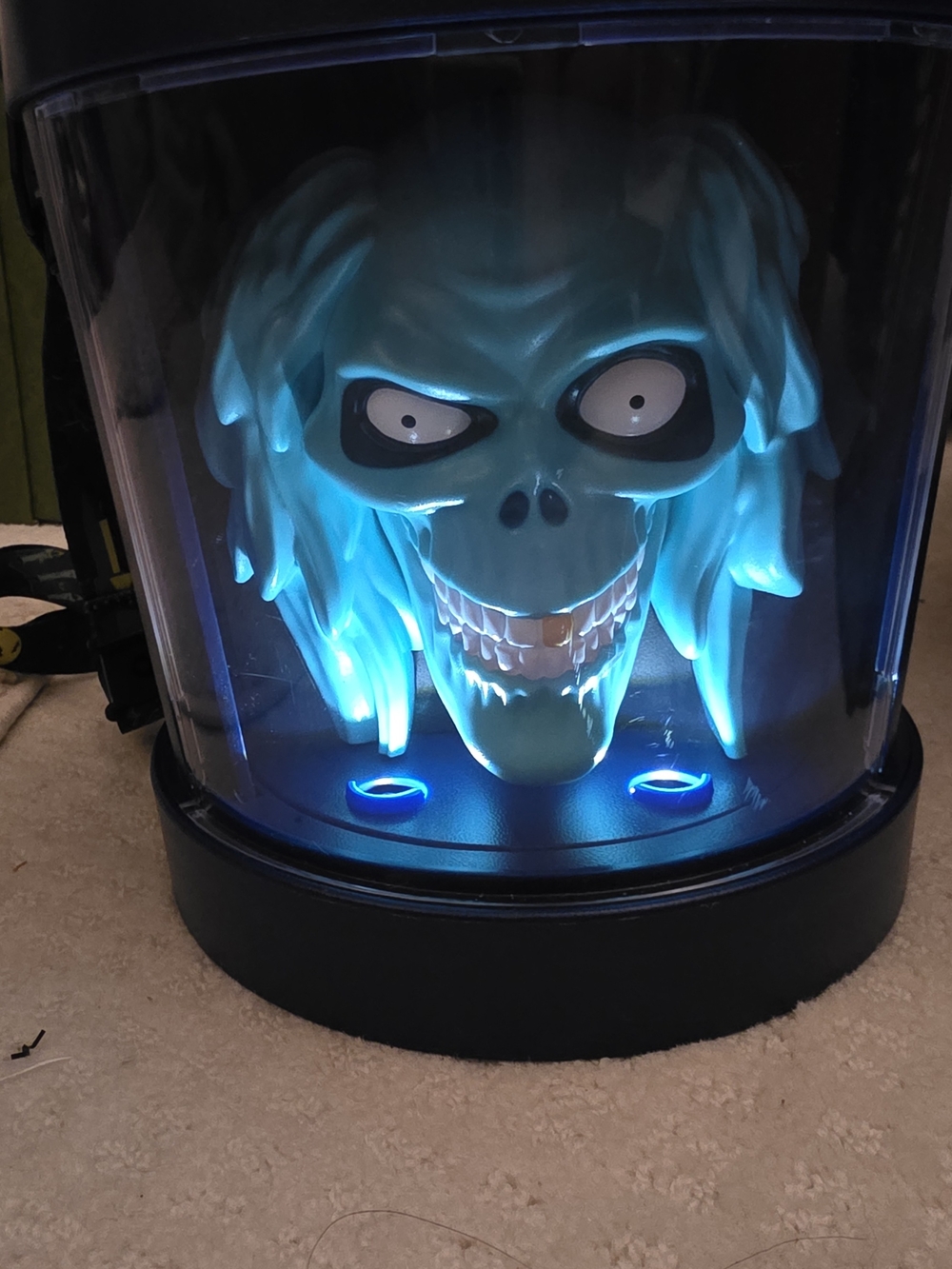 New Disney Haunted Mansion 2026 Hatbox Ghost light up Popcorn Bucket